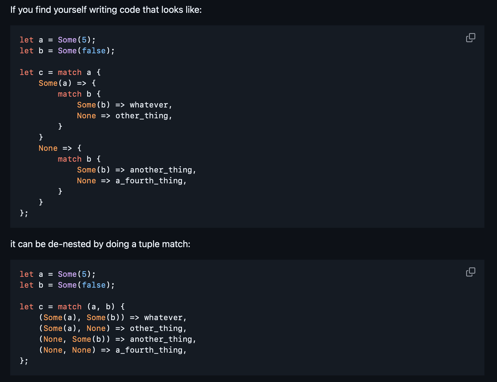 Introduce fresh angles