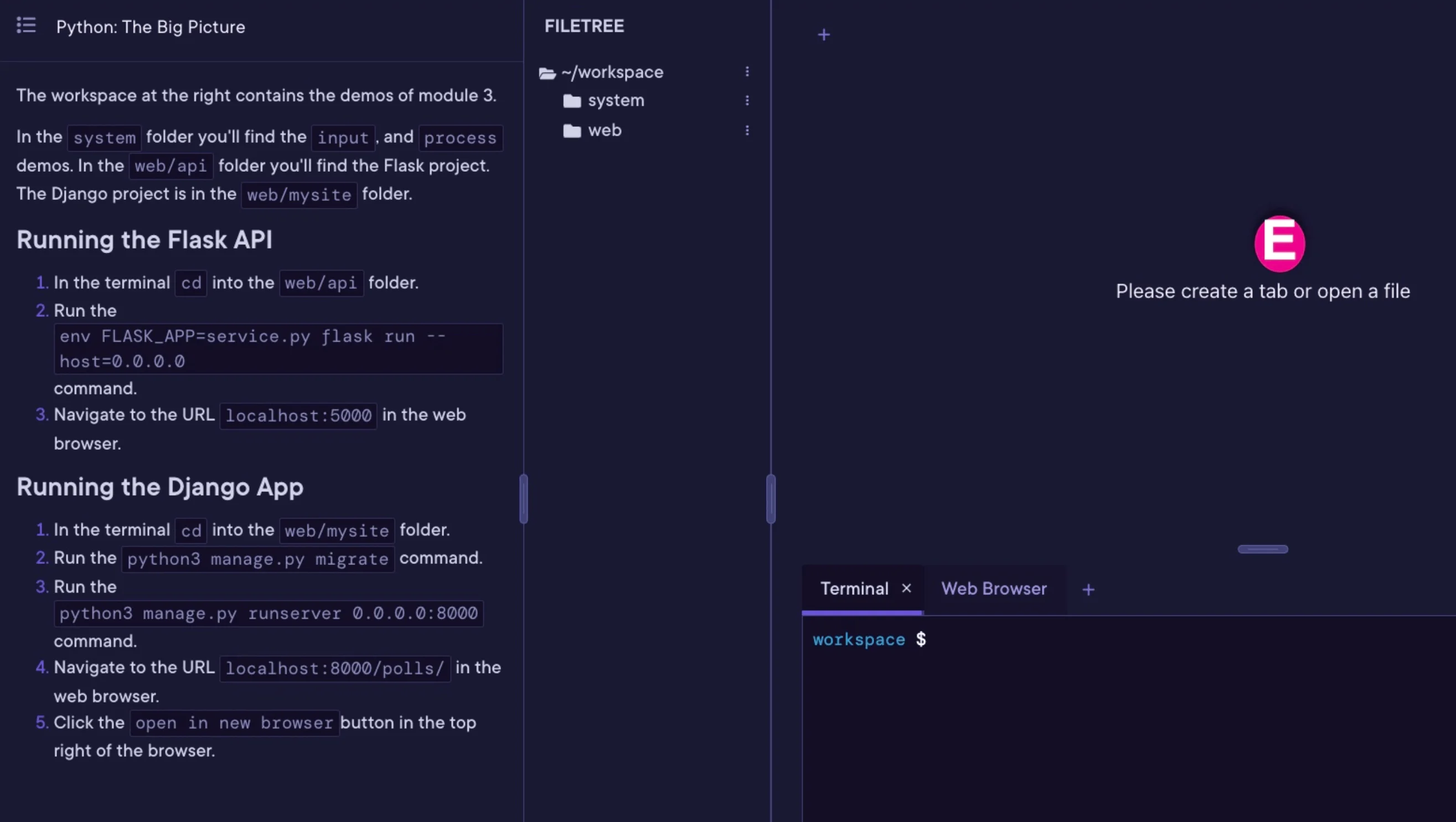 Pluralsight sandboxes